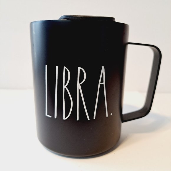 Rae Dunn Dining Rae Dunn Black Metal Libra Horoscope Coffee Mug